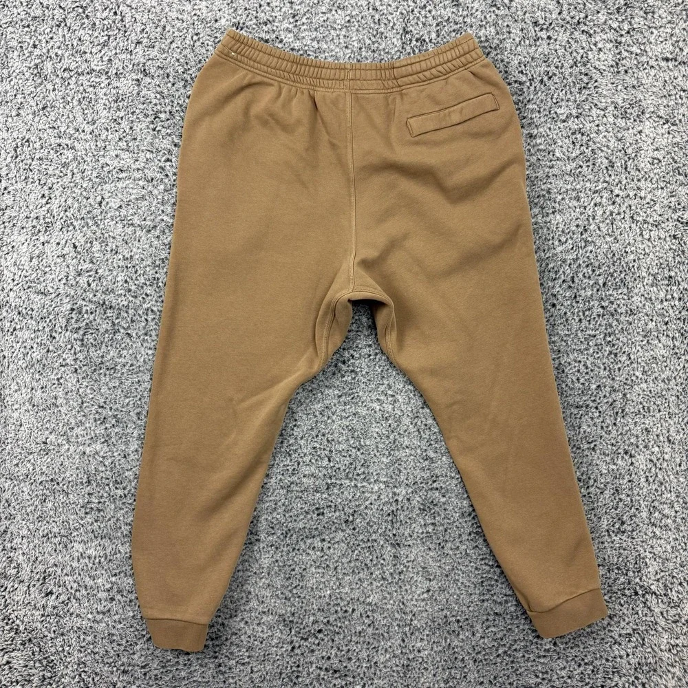 Nike Sweatpants Mens 2XL Brown Fleece Joggers Swoosh Logo 826431-258 XXL